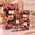 Pink Blossoms - Visconti                           6 Piece Set