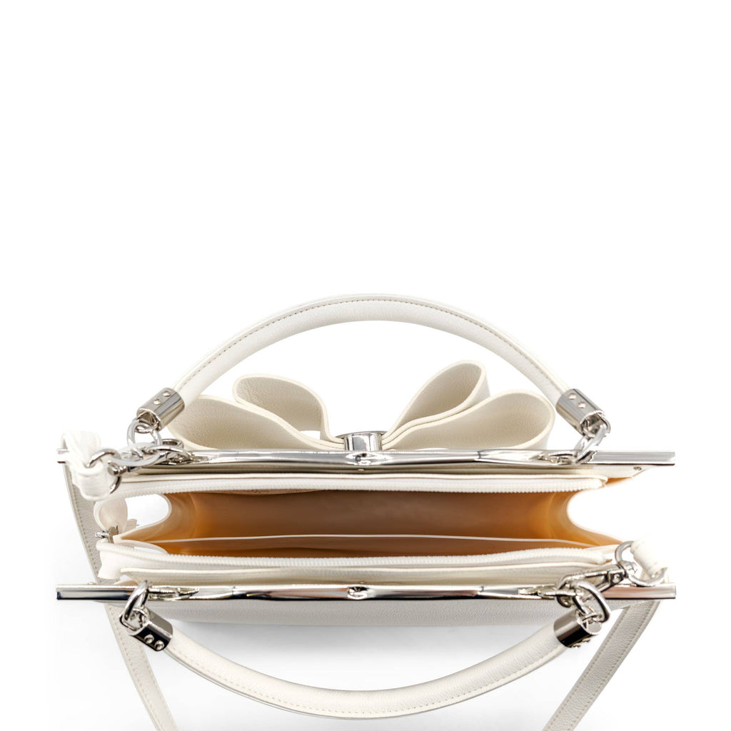 Noa Structured Bowtie Top Handle Women's Bag
