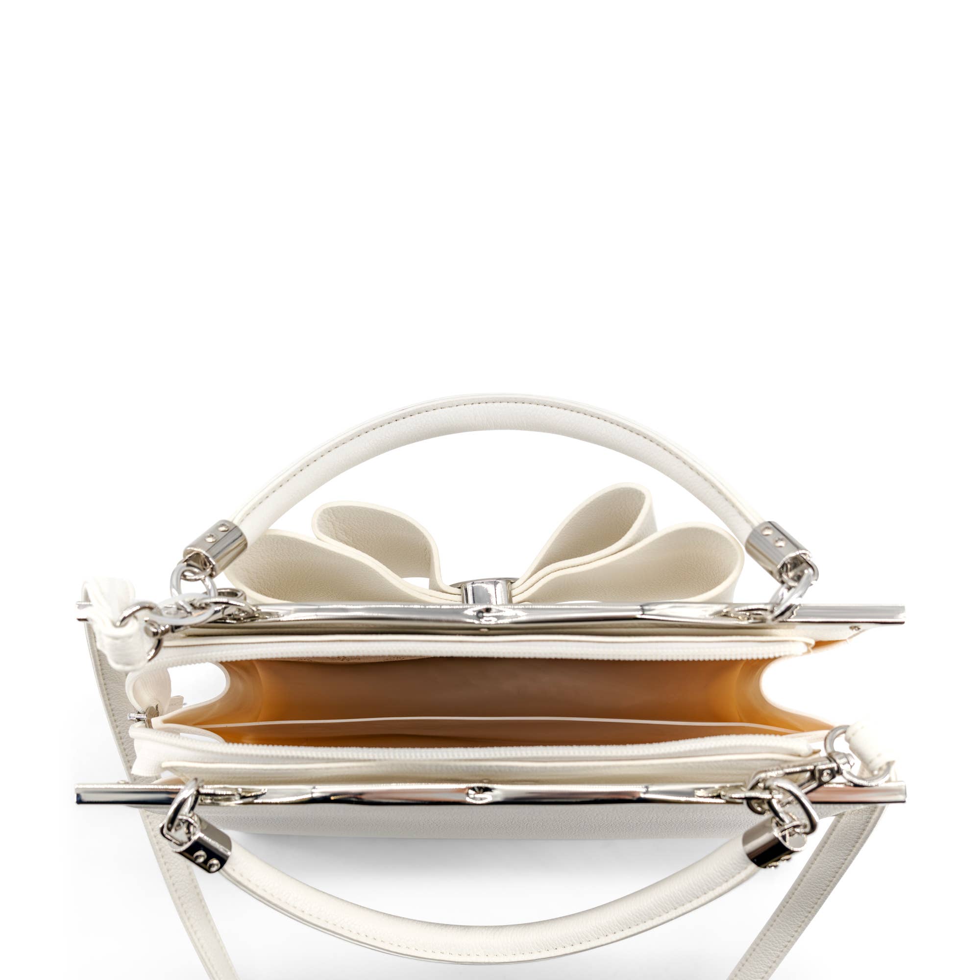 Noa Structured Bowtie Top Handle Women's Bag
