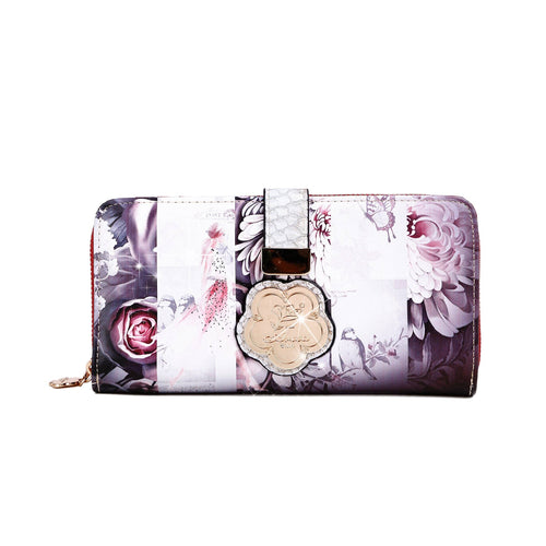 Arosa Elegant Floral Designer Wallet