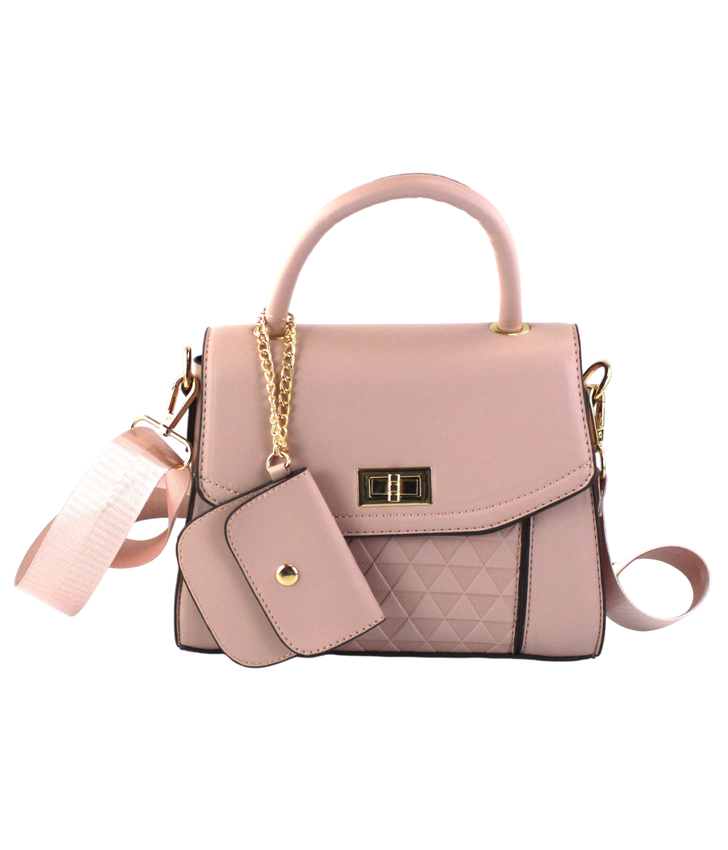 Cute Crossbody Bag with Pouch  - Elegant Bag and Pouch Set