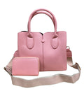 2-Piece Tall Tote Bag Set - Work Purse & Pouch