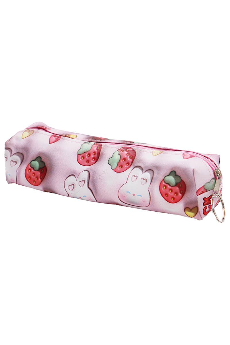 Fruity Animal Friends Makeup Pencil Case