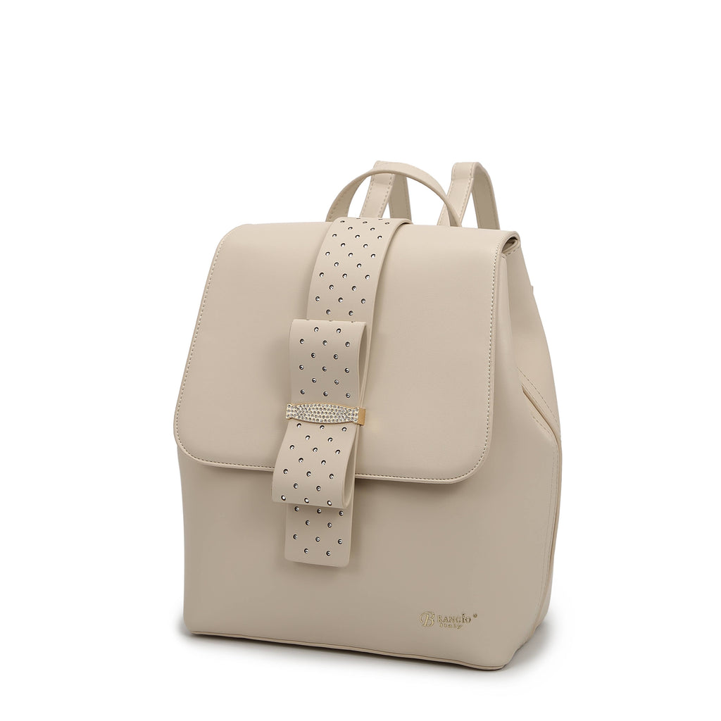 Brangio Italy Glamorous Scarlet Bow Ribbon Romance Backpack