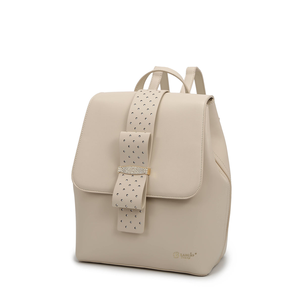 Brangio Italy Glamorous Scarlet Bow Ribbon Romance Backpack