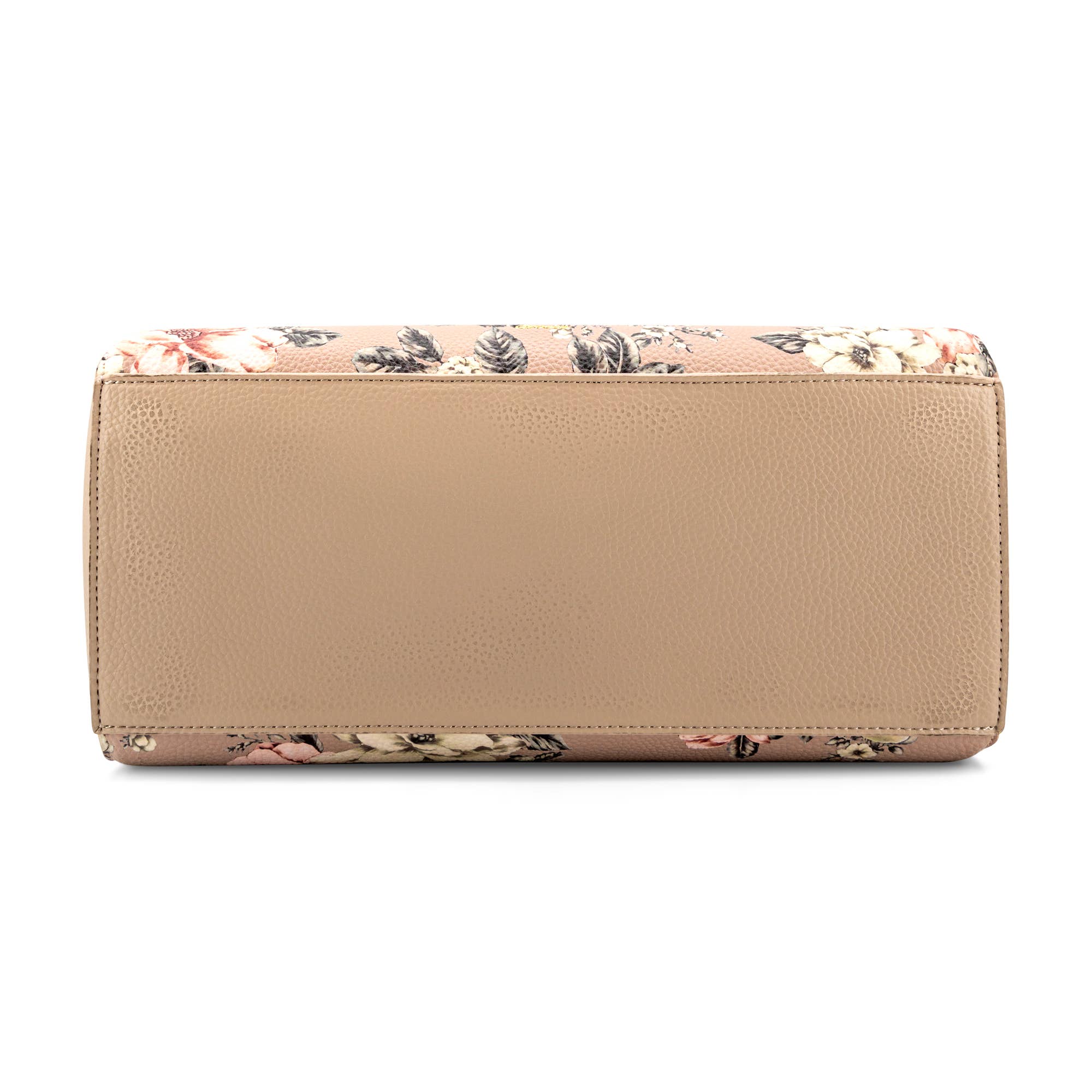 Rosalie Bow Top Handle Satchel Bag-Floral Print