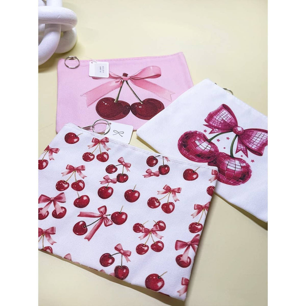 Cherry Printed Multi Use Purse