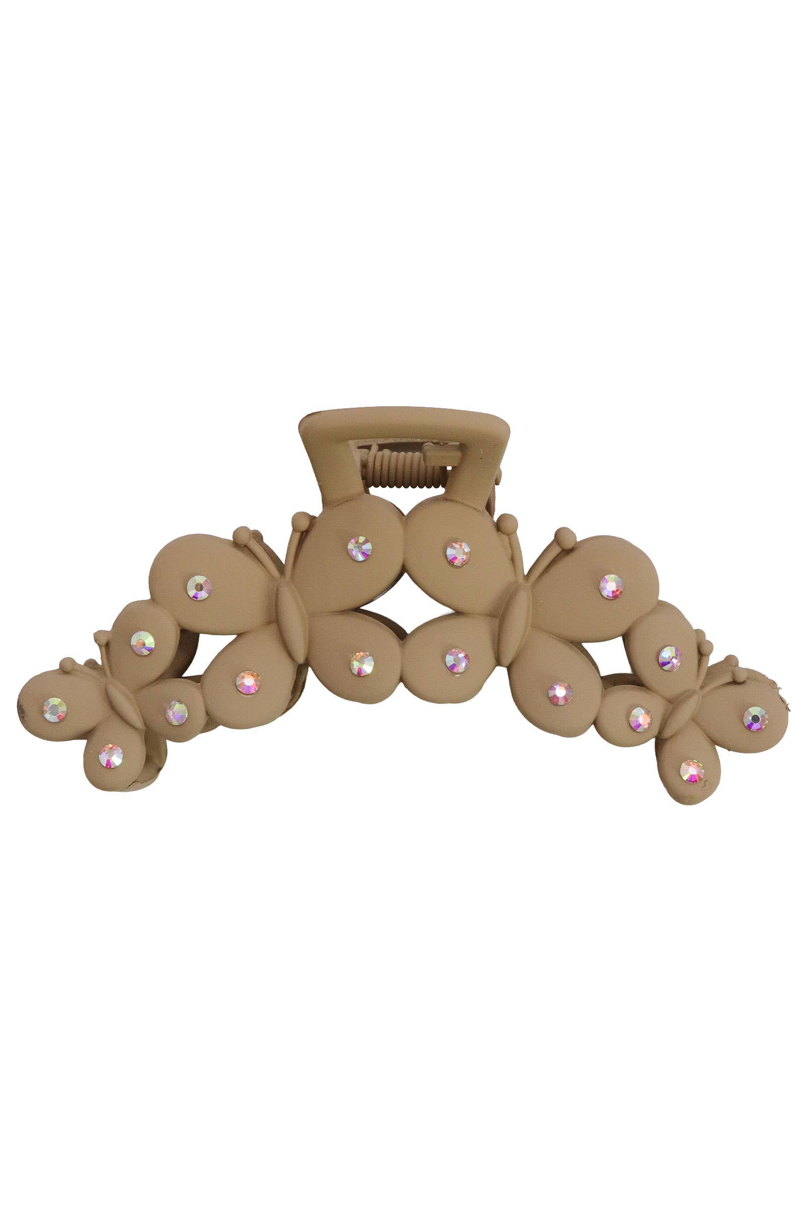 Bling Matte Butterfly Hair Claw