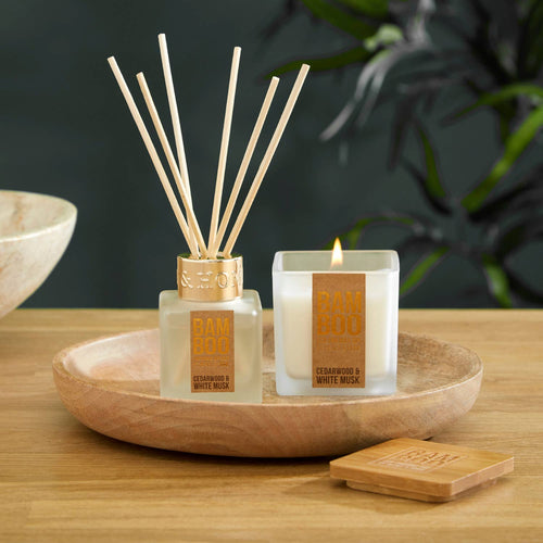 Bamboo & Ginger Lily - Candle & Reed Diffuser - Gift Set