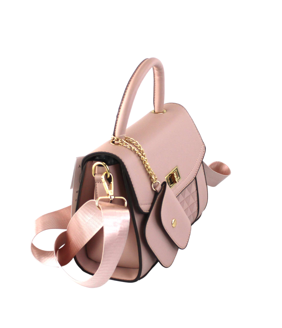 Cute Crossbody Bag with Pouch  - Elegant Bag and Pouch Set