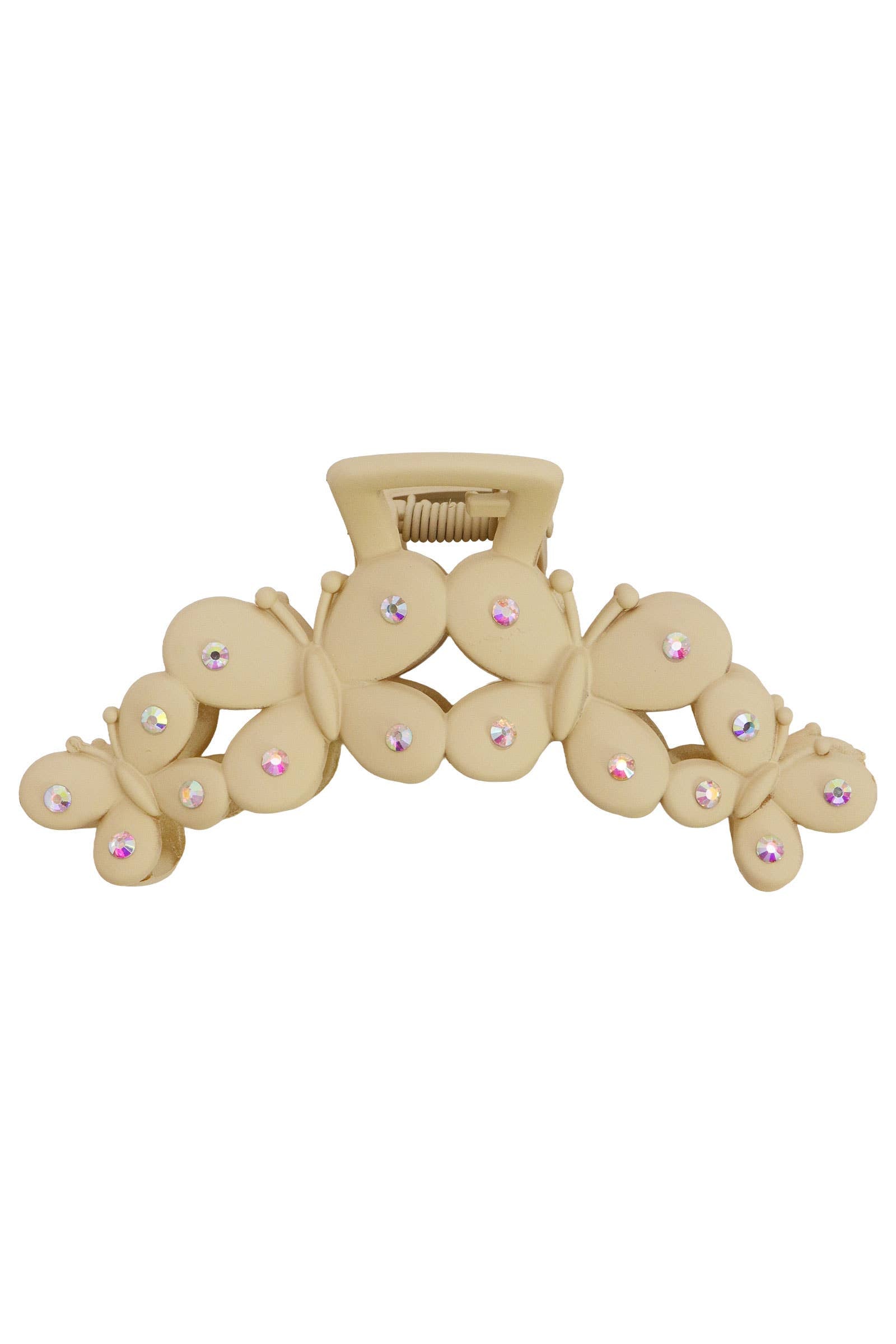 Bling Matte Butterfly Hair Claw