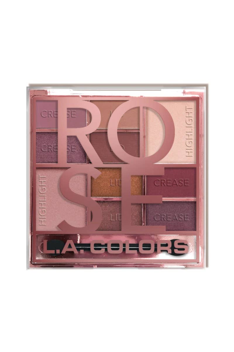 LA Colors CES136 Rose Color Block Eyeshadow -