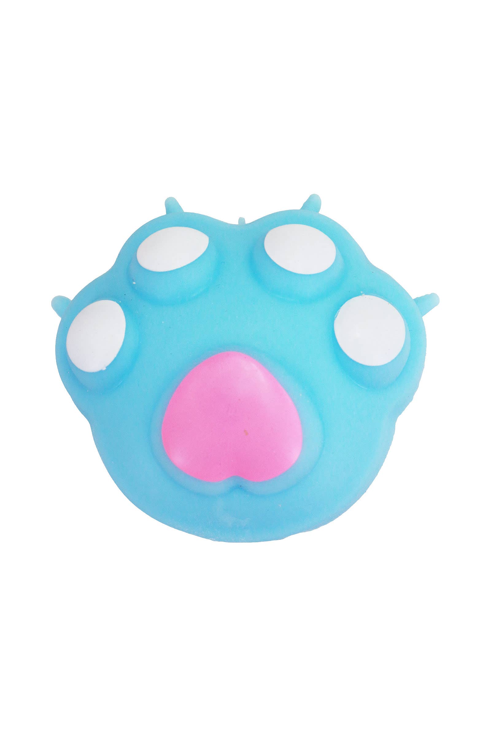 Pastel Bear Cat Animal Paws Fluffy Slime Filled Squishy