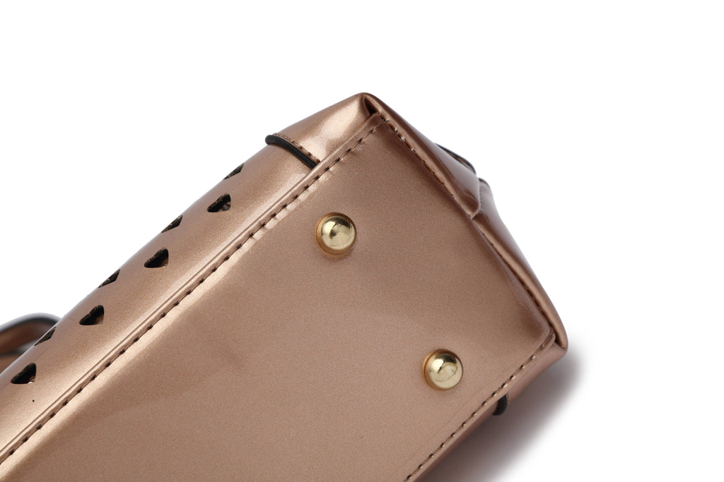 Brangio Italy Heart Studs Handbag & Crossbody Bag